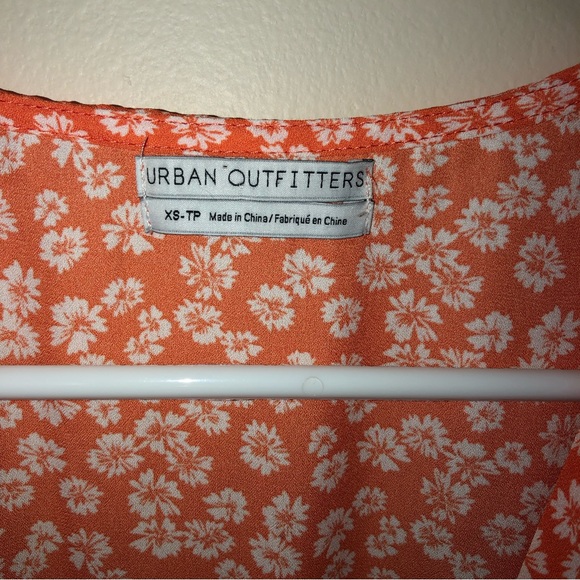Urban Outfitters Floral Tie Front Romper - Picture 3 of 6